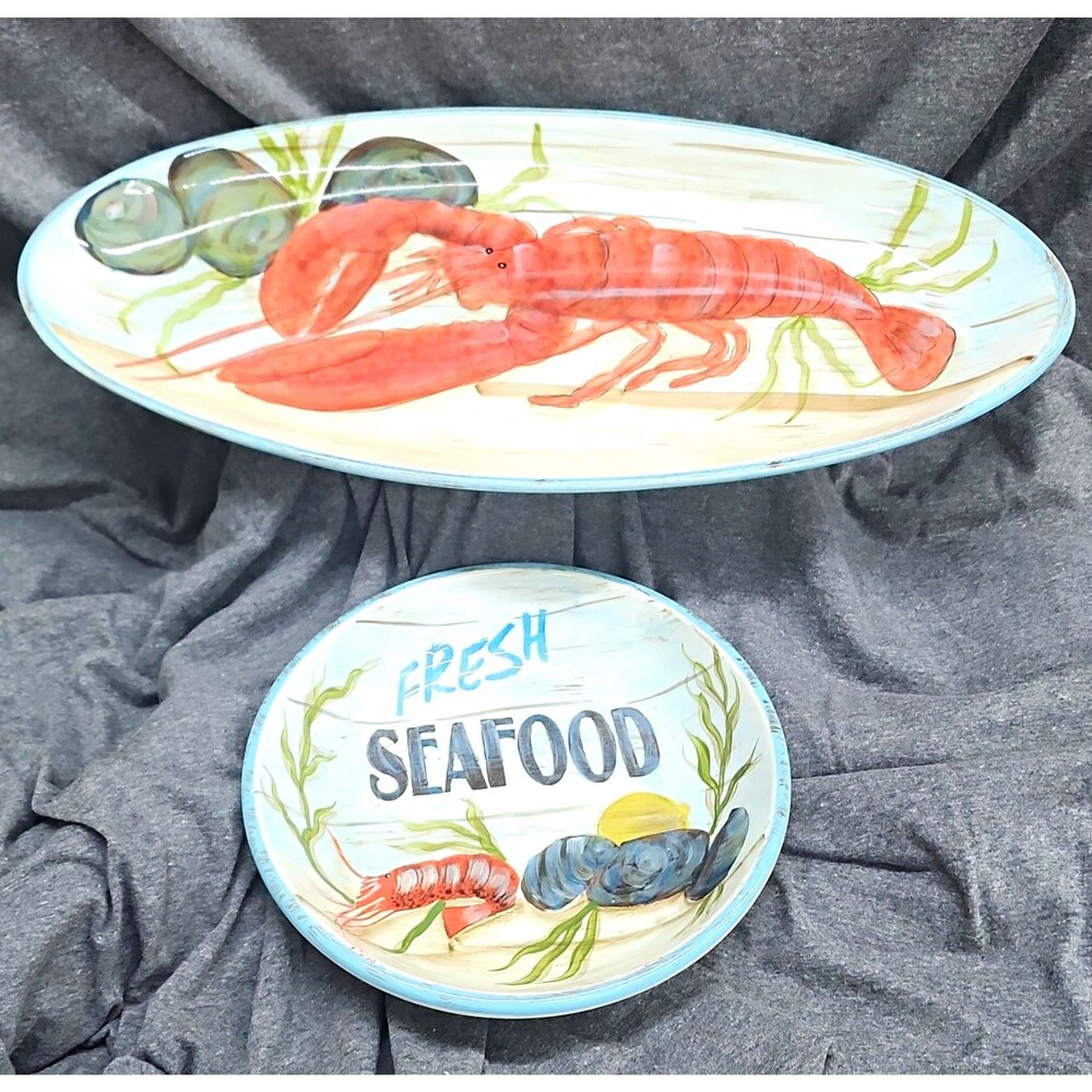 Certified International Fresh Seafood Fishermans Catch Kate McRostie Set